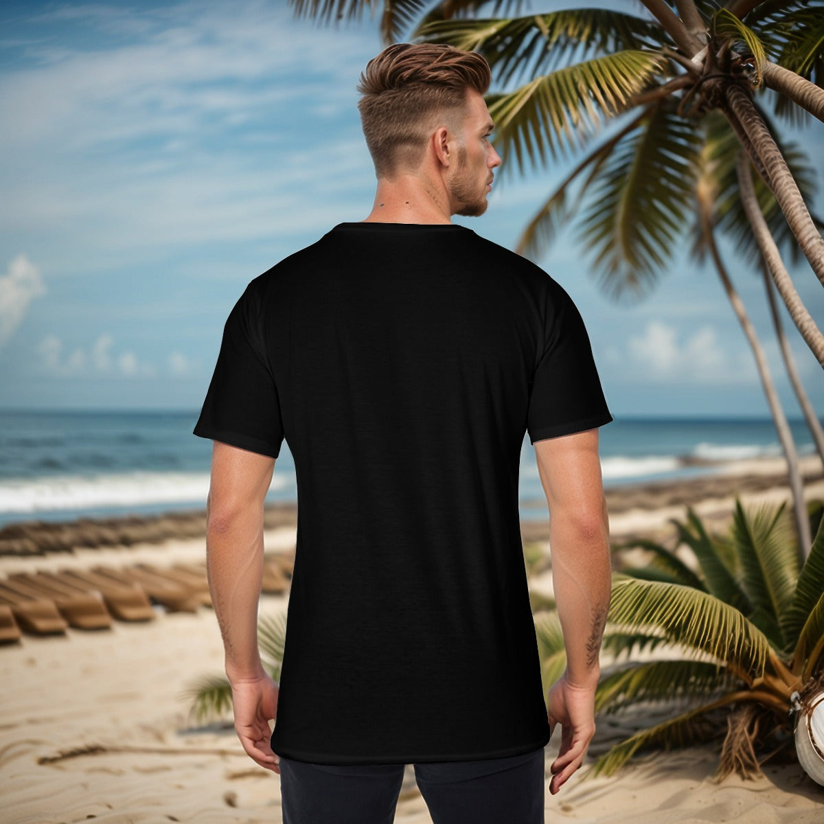 Elevate Your Style with the "Men's O-Neck T-Shirt" 🌴
