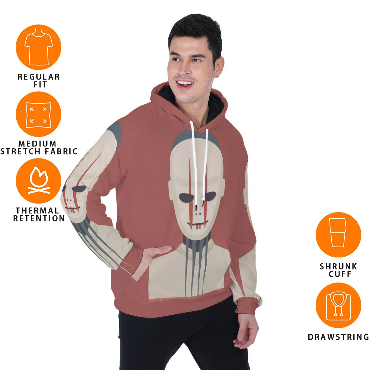Elevate Your Style with the Men's Heavy Fleece Raglan Hoodie π¨