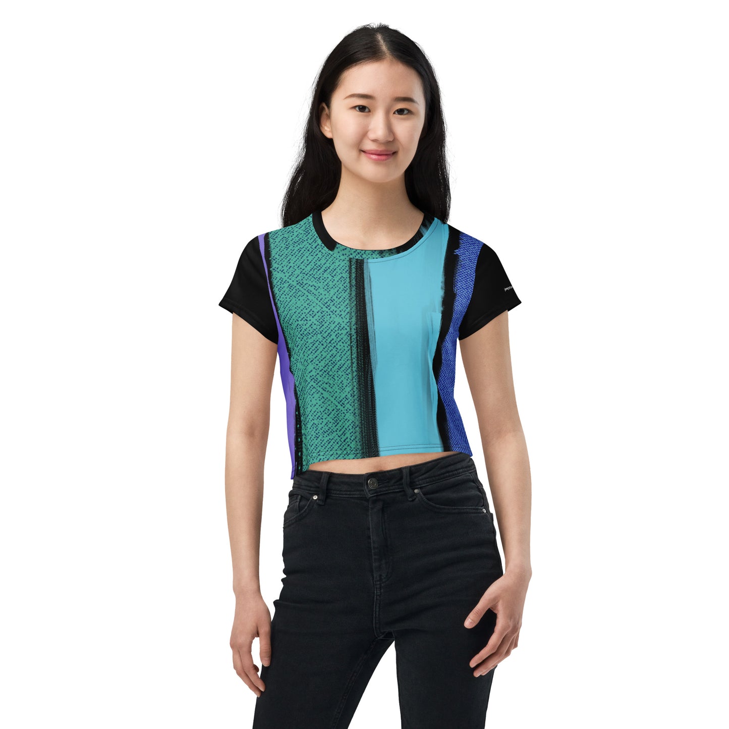 regular fit crop top