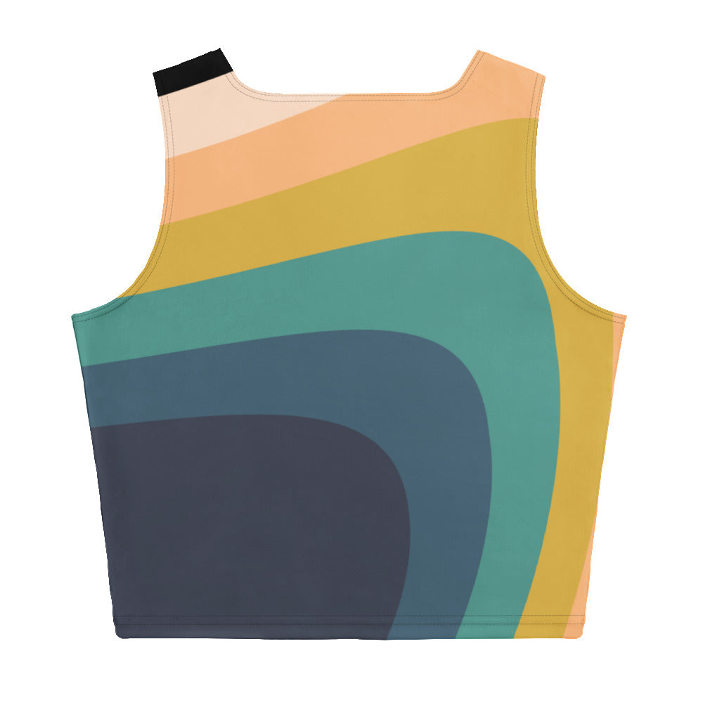 colorful crop top