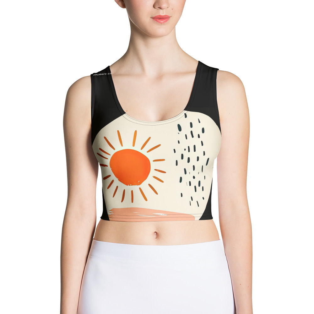 stretch crop top