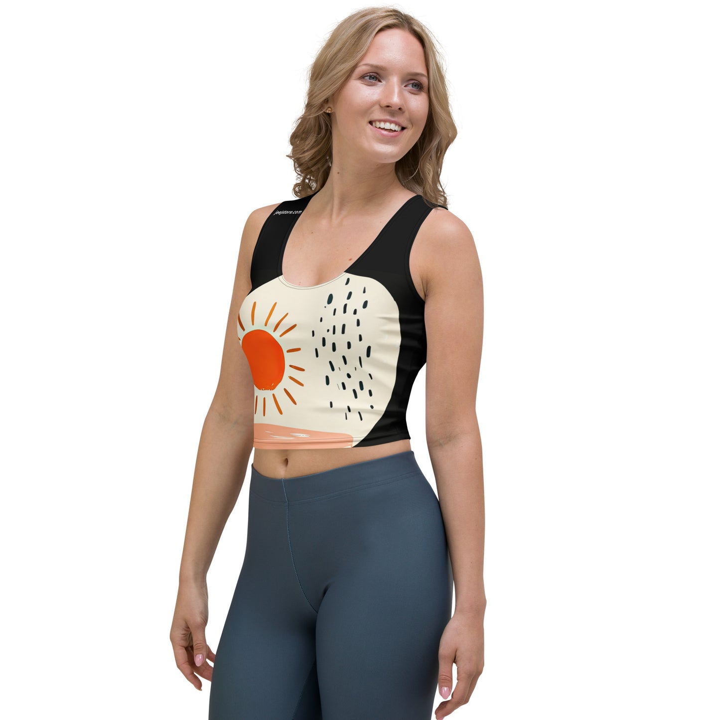 stretch crop top