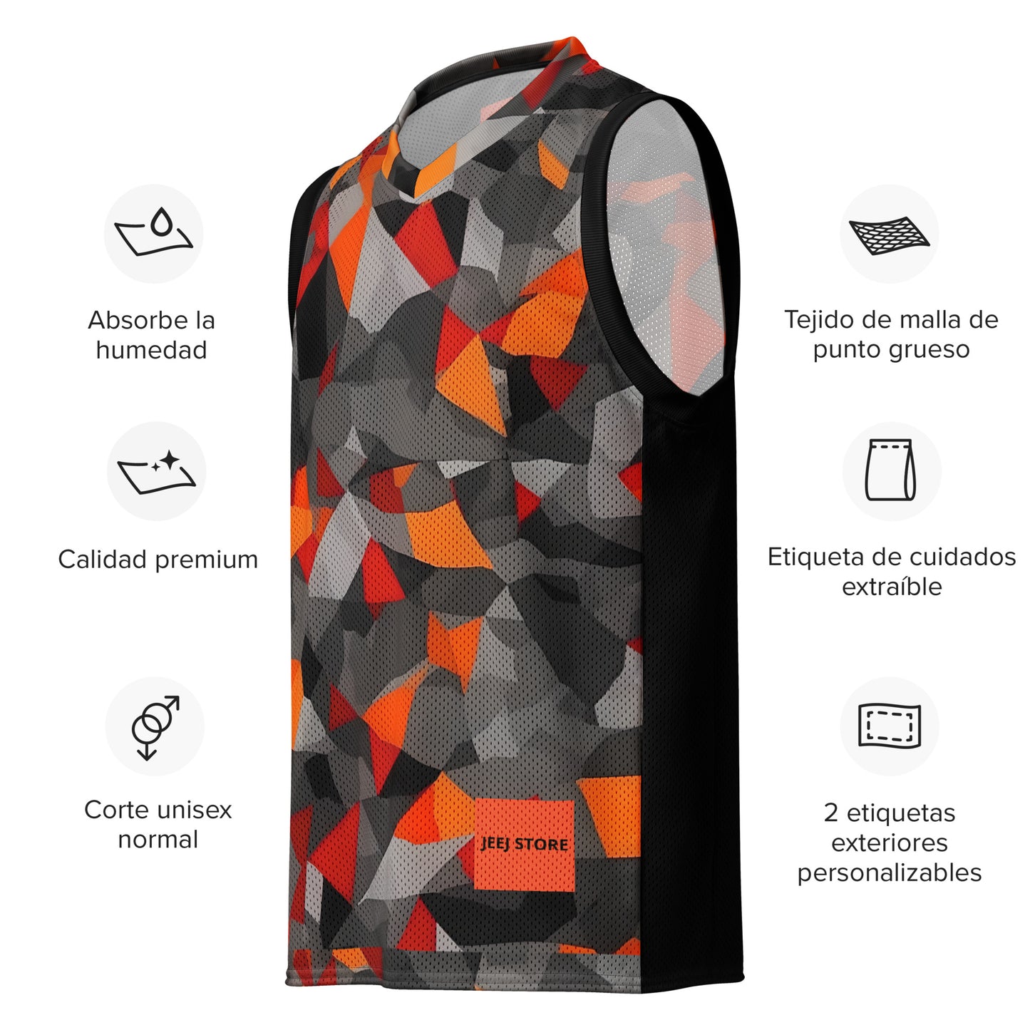 Premium basketball jersey