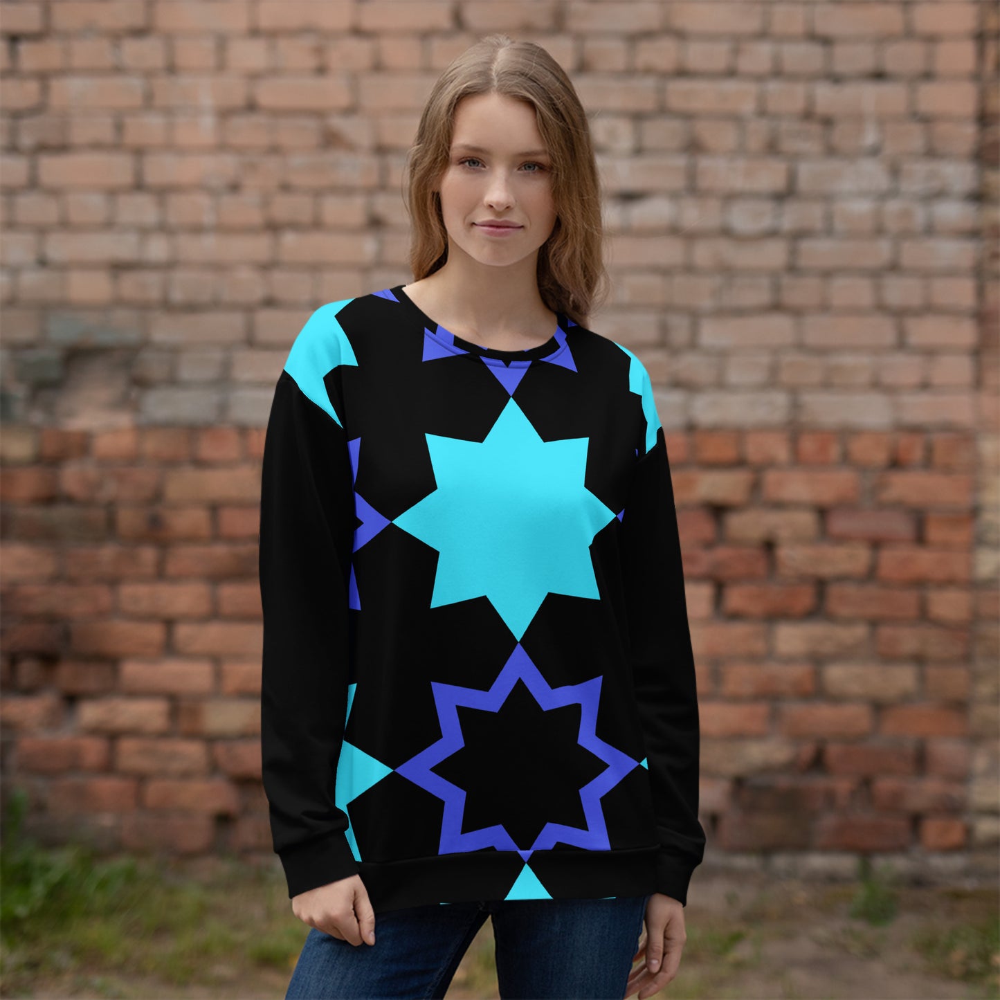 Geometric Unisex Sweatshirt