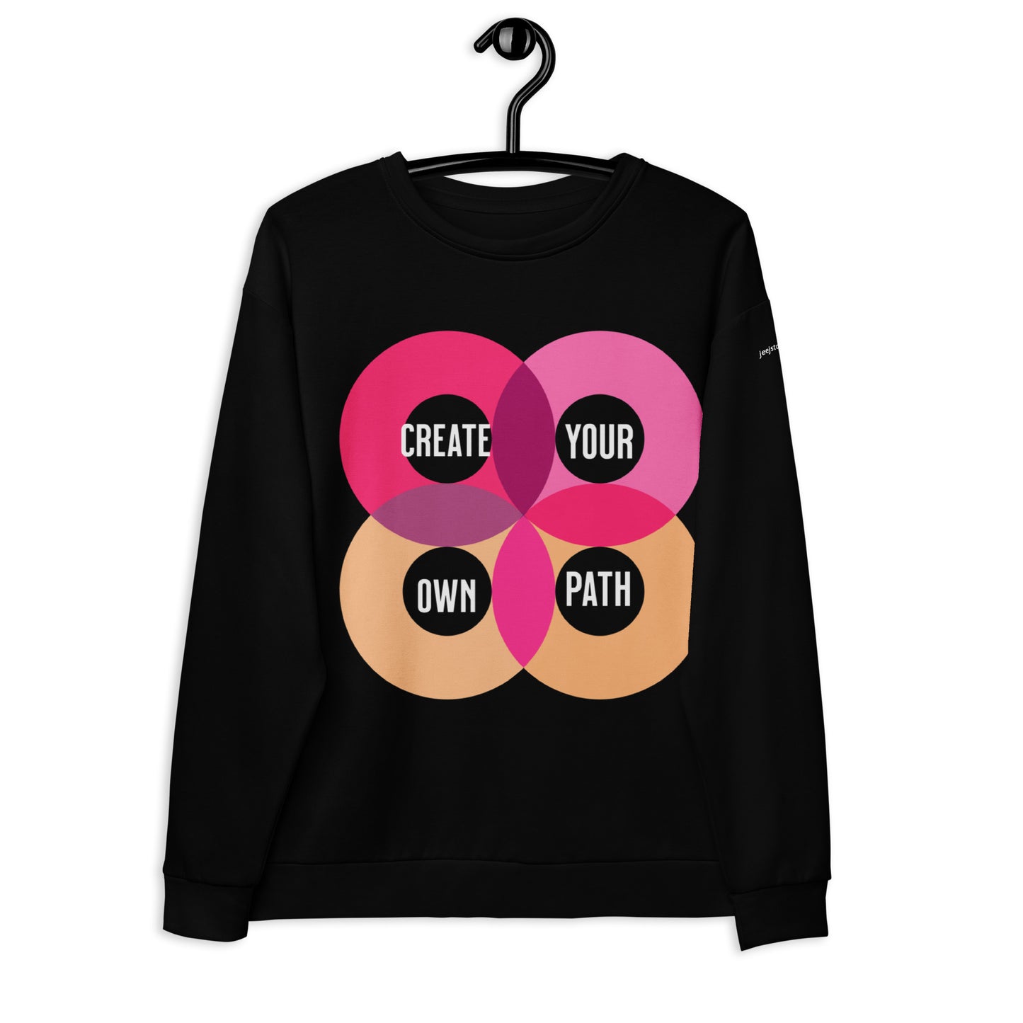 BLACK WOMEN SWEATSHIRT
