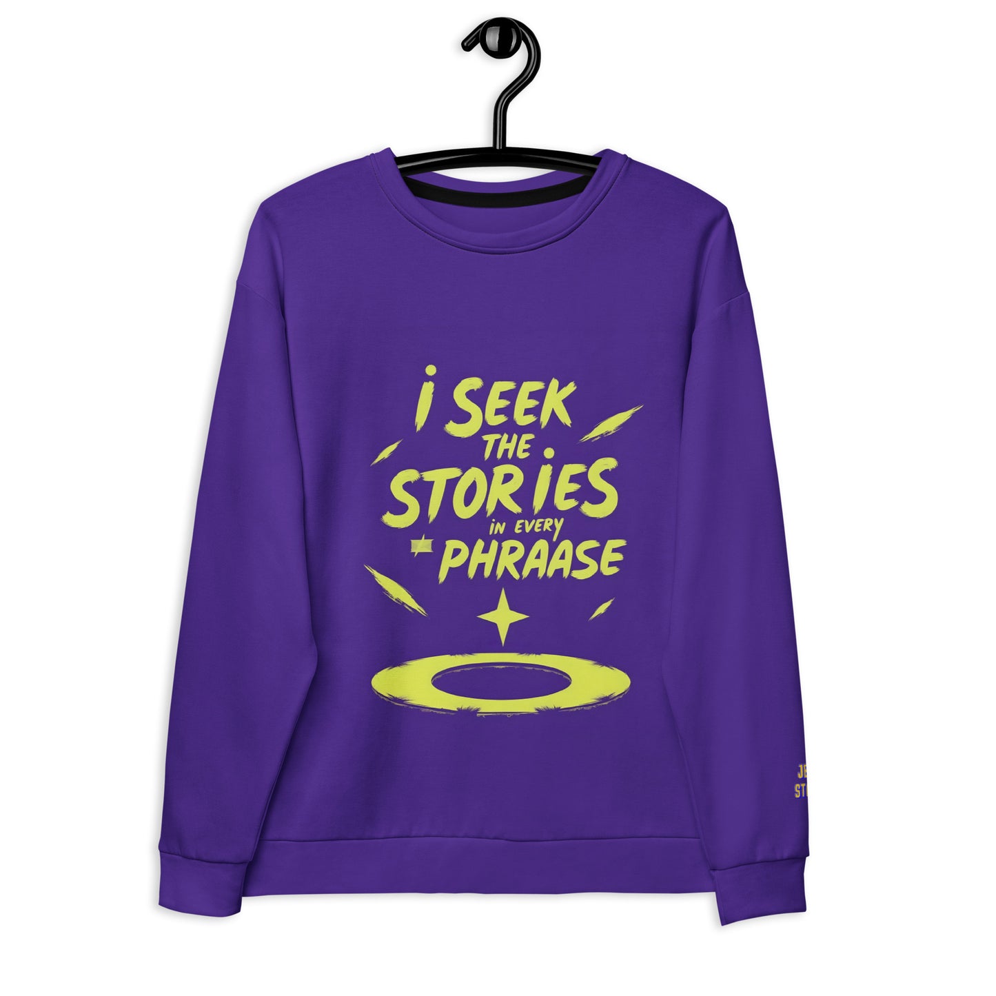 PURPLE WOMEN'S SWEATSHIRT