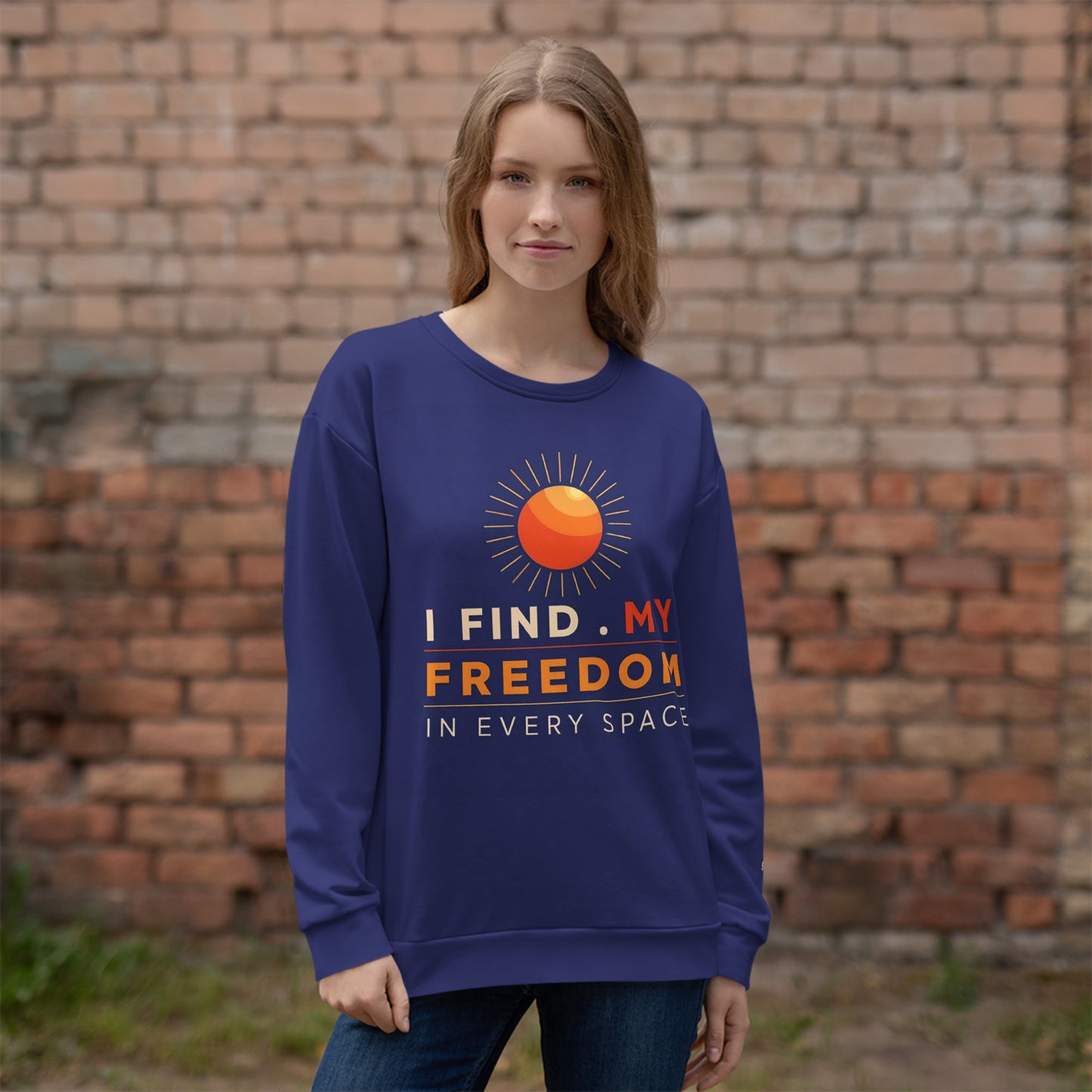 Space freedom sweatshirt