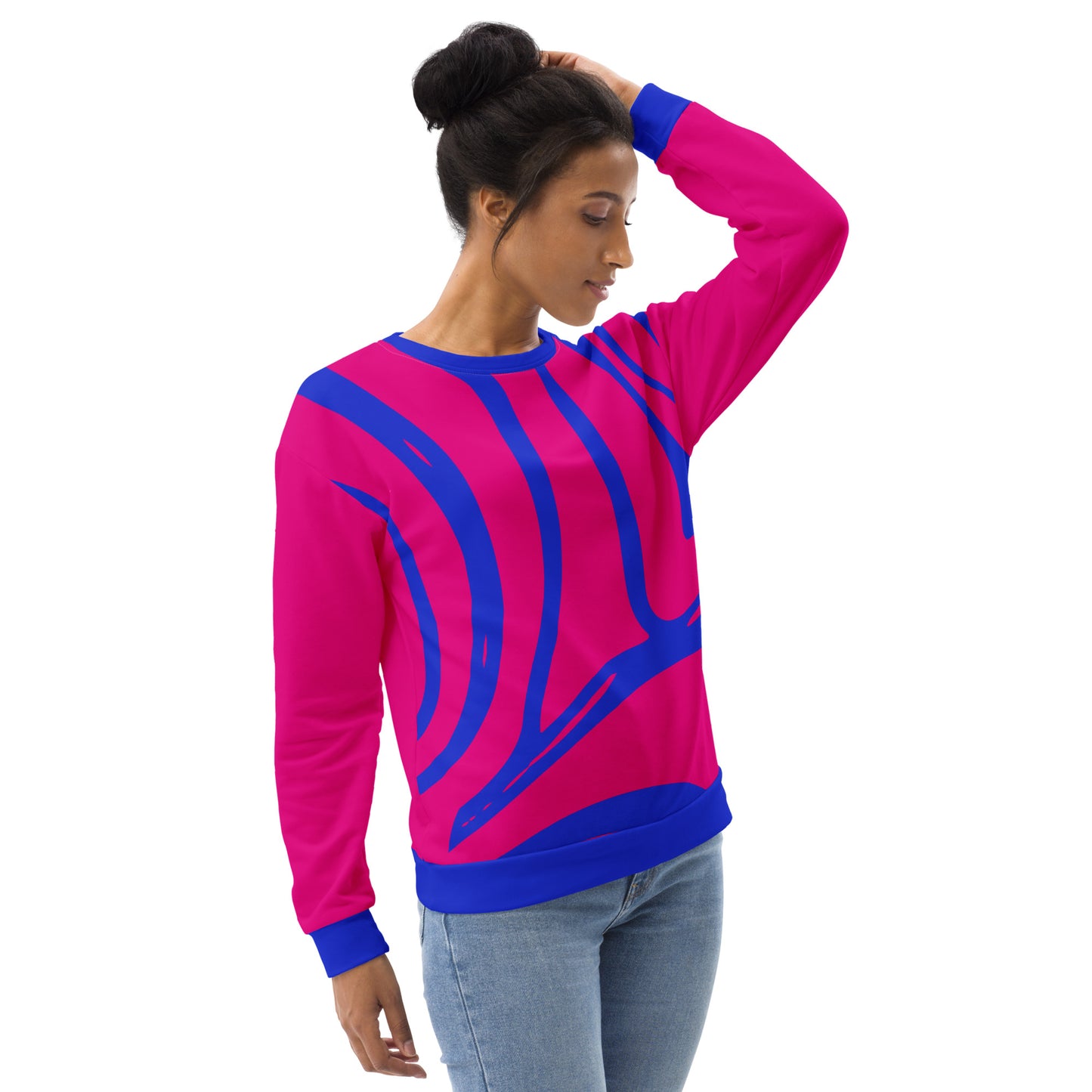 abstract design sweatshirt