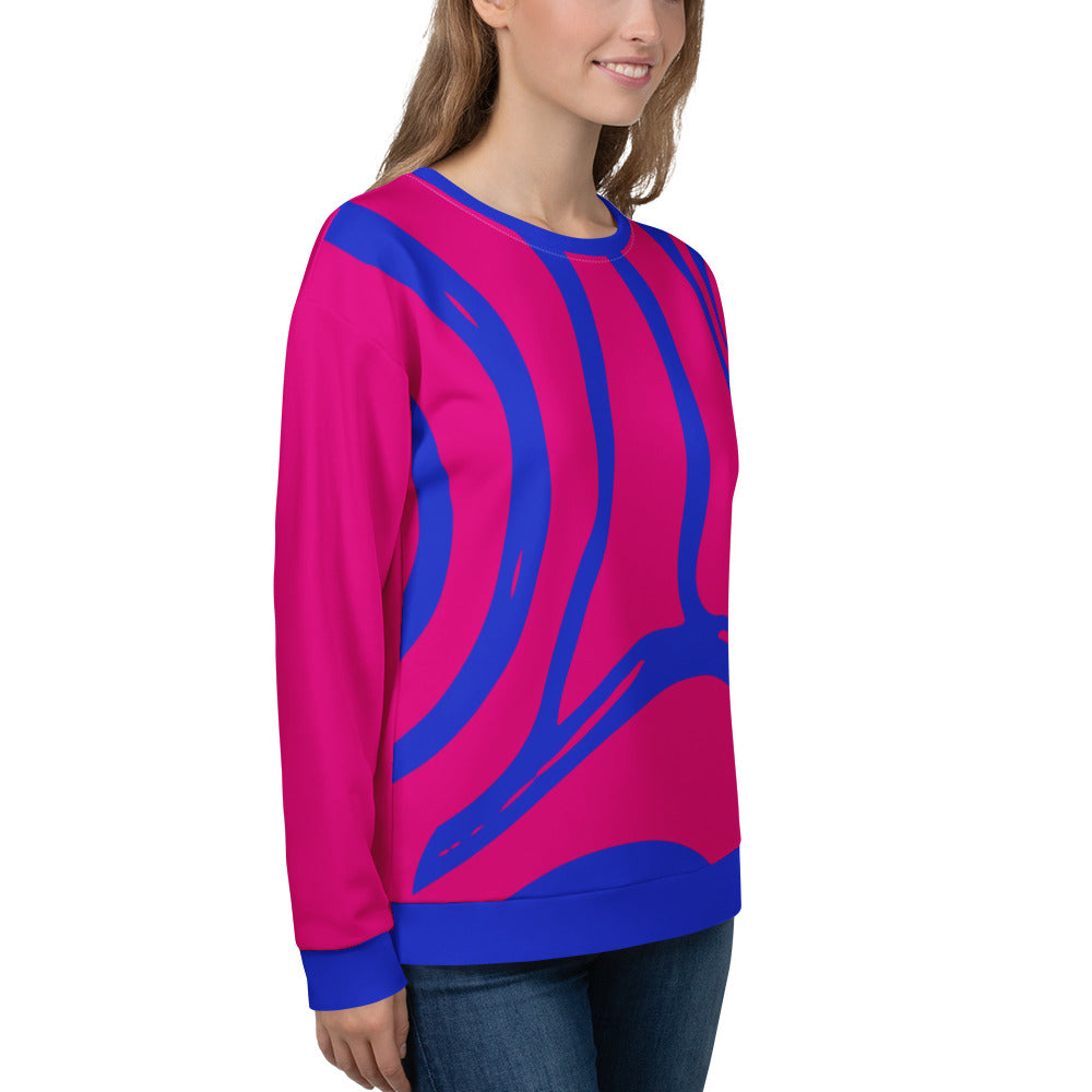 abstract design sweatshirt