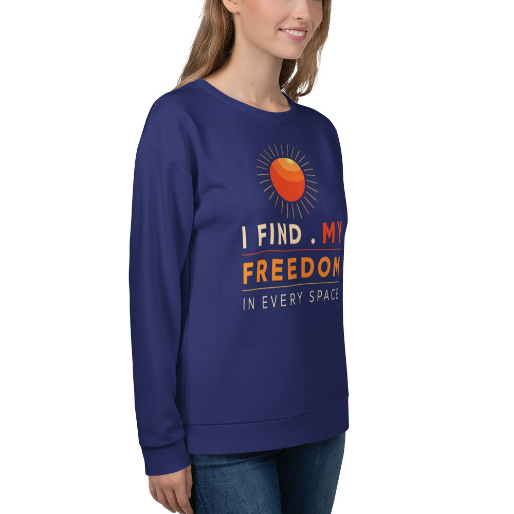 Space freedom sweatshirt