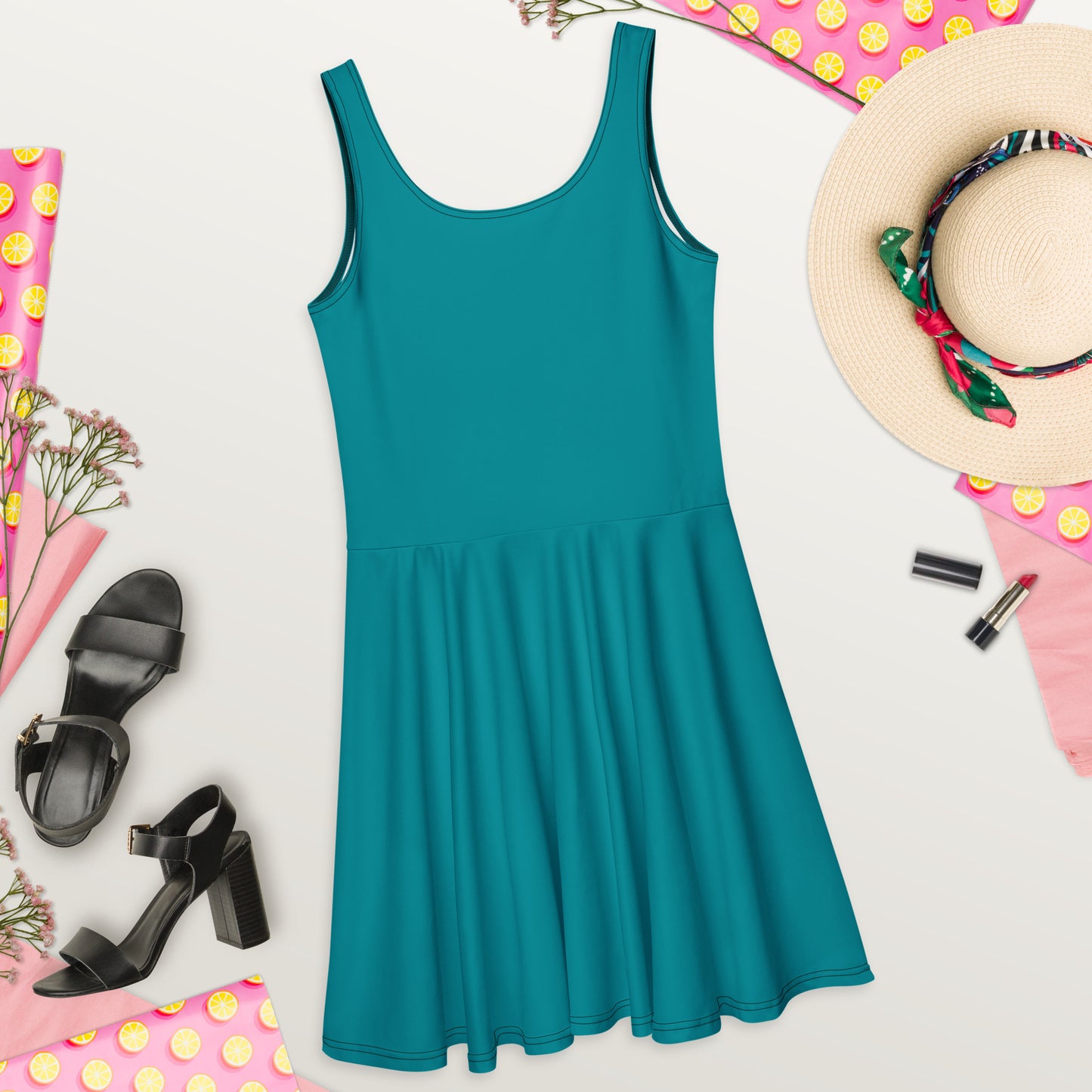 Smooth Skater Dress