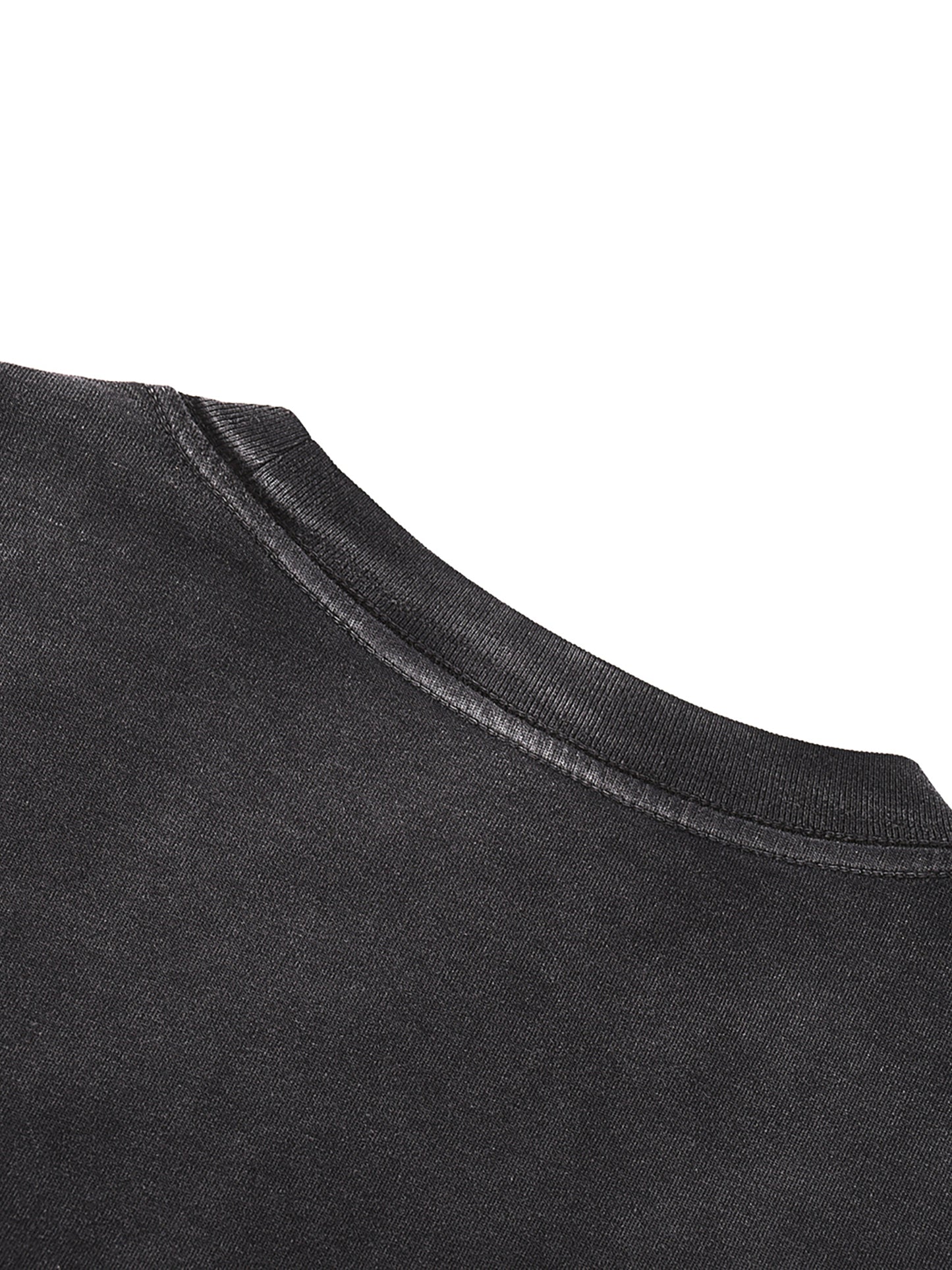 T-shirt, Long Sleeve,Gradient,Vintage Wash,Unisex,Apparel
