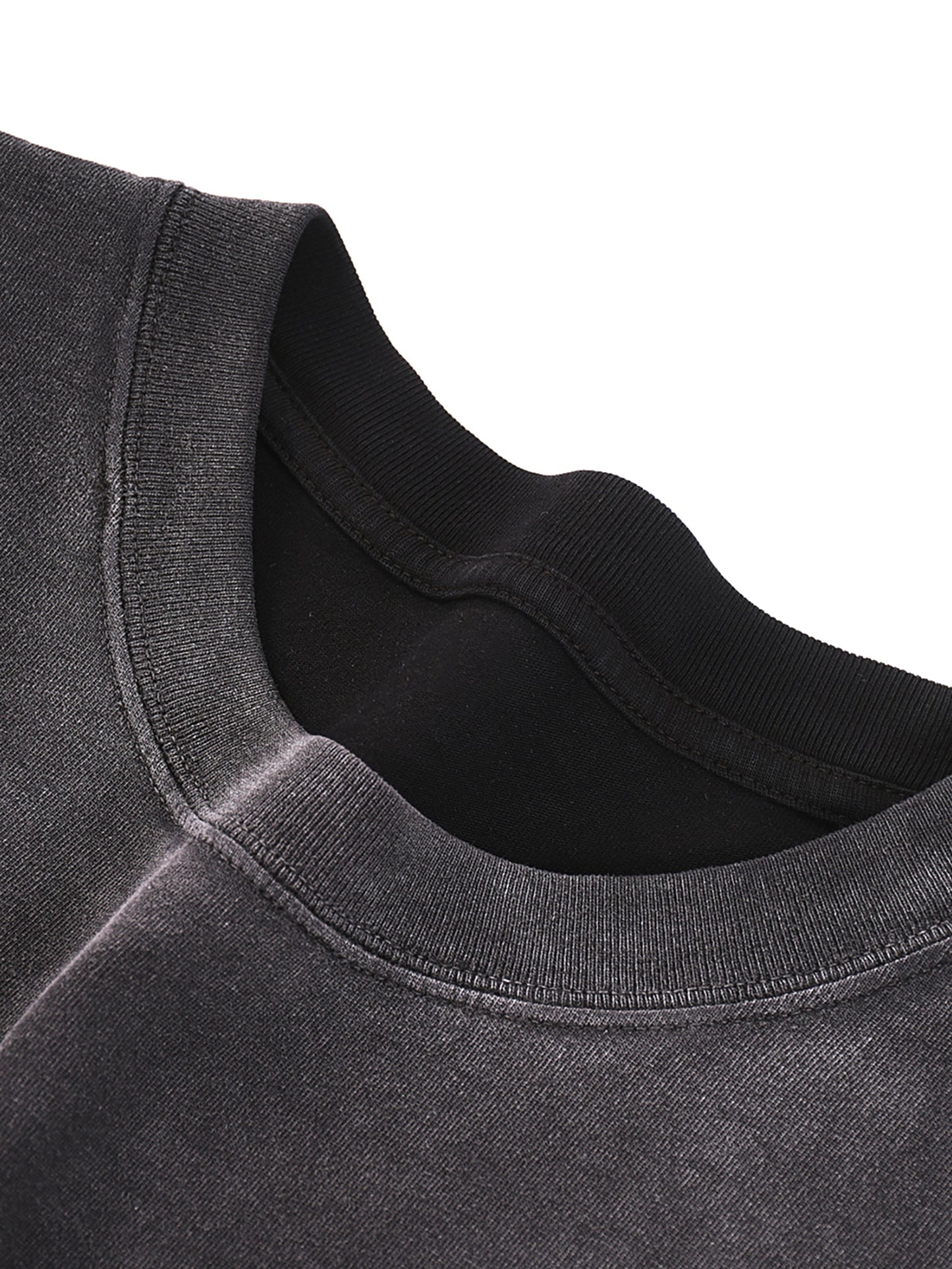 T-shirt, Long Sleeve,Gradient,Vintage Wash,Unisex,Apparel