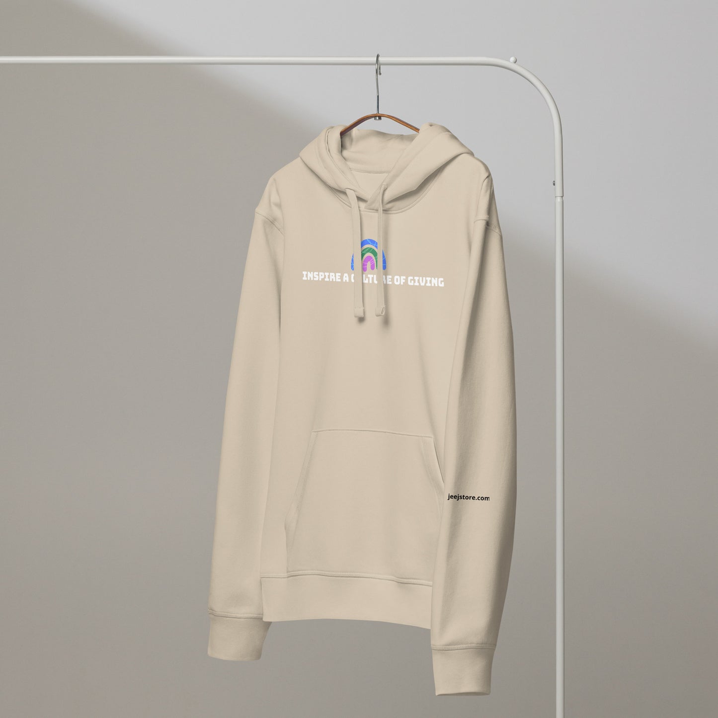 Unisex organic hoodie