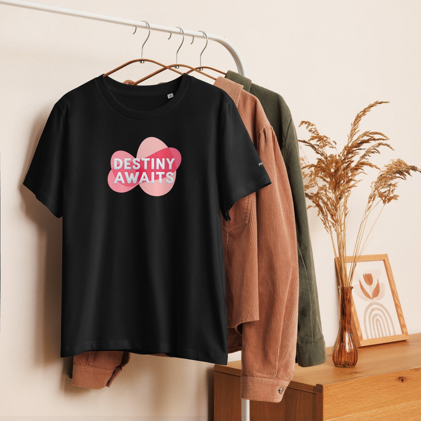Ribbed Neck T-shirt