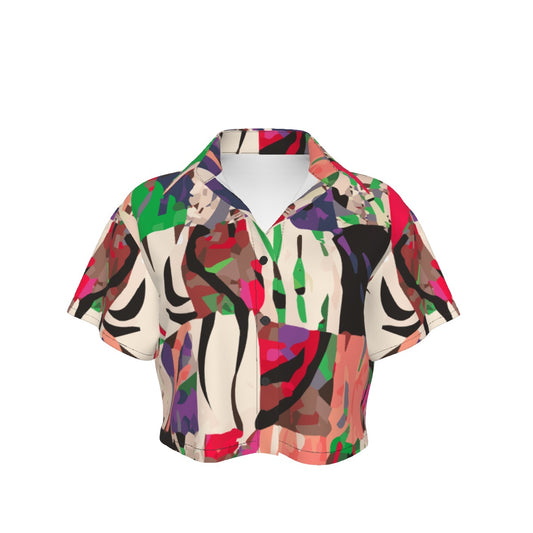 Why You'll Love This Shirt | Elevate Your Style with the Women's Cropped Shirt 🌟