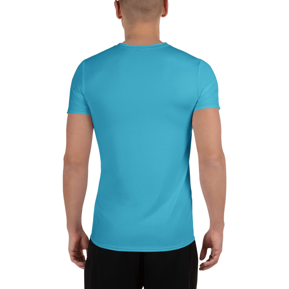 This stretch athletic shirt features "Peace is our Destiny," with moisture-wicking fabric and UPF 50+ protection for ultimate performance and style.