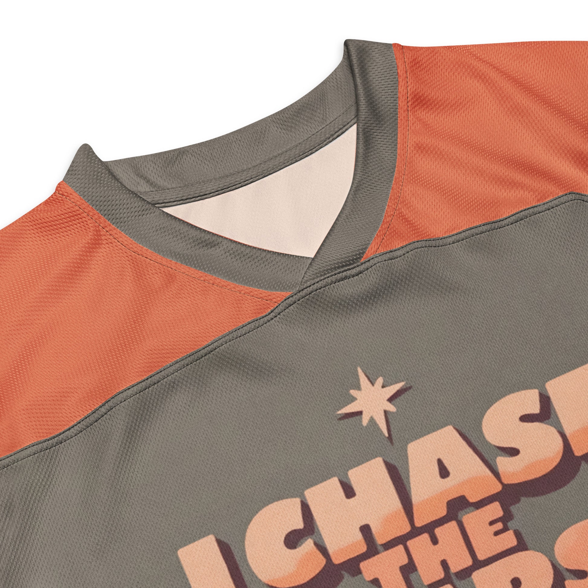 Recycled hockey jersey