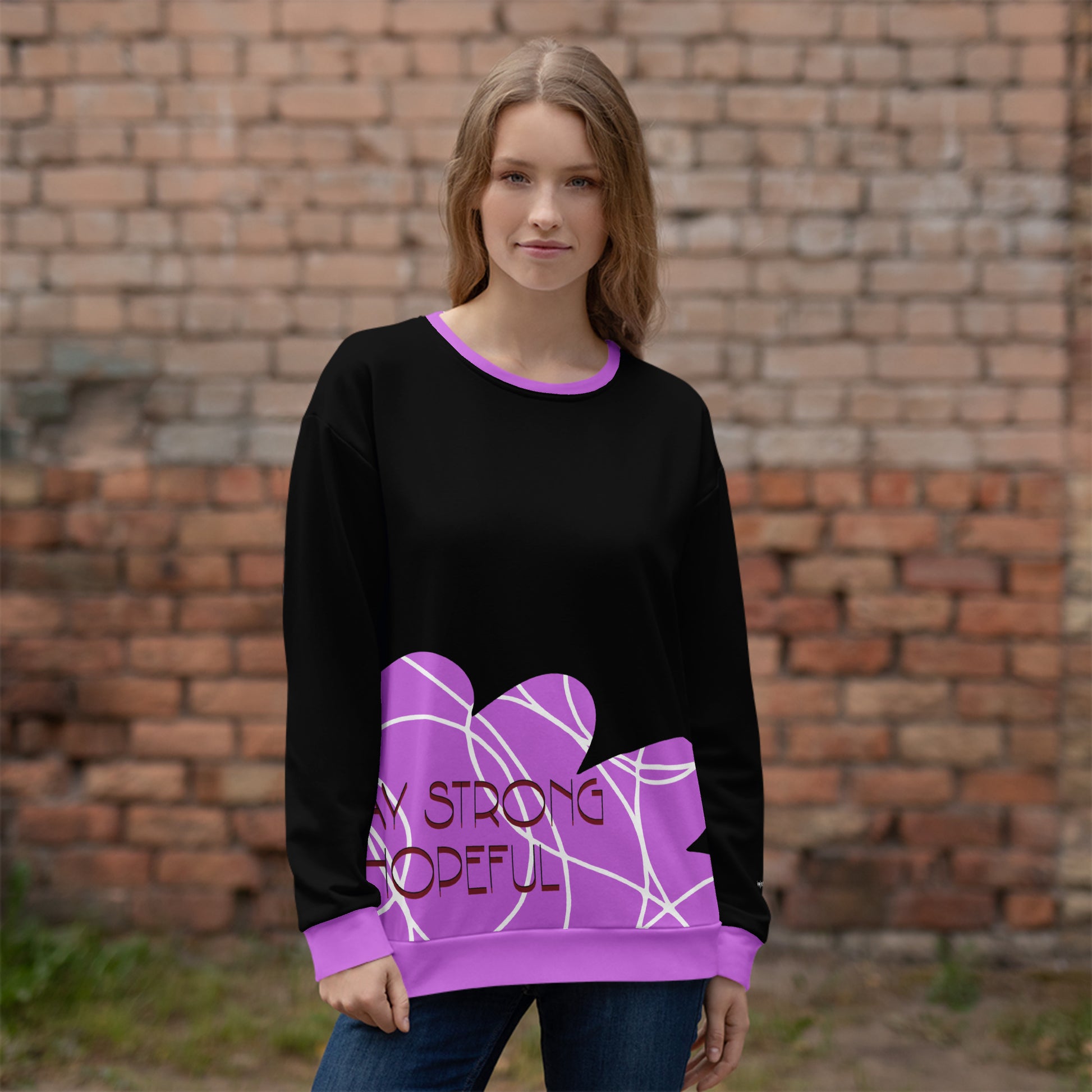 soft fleece sweatshirt