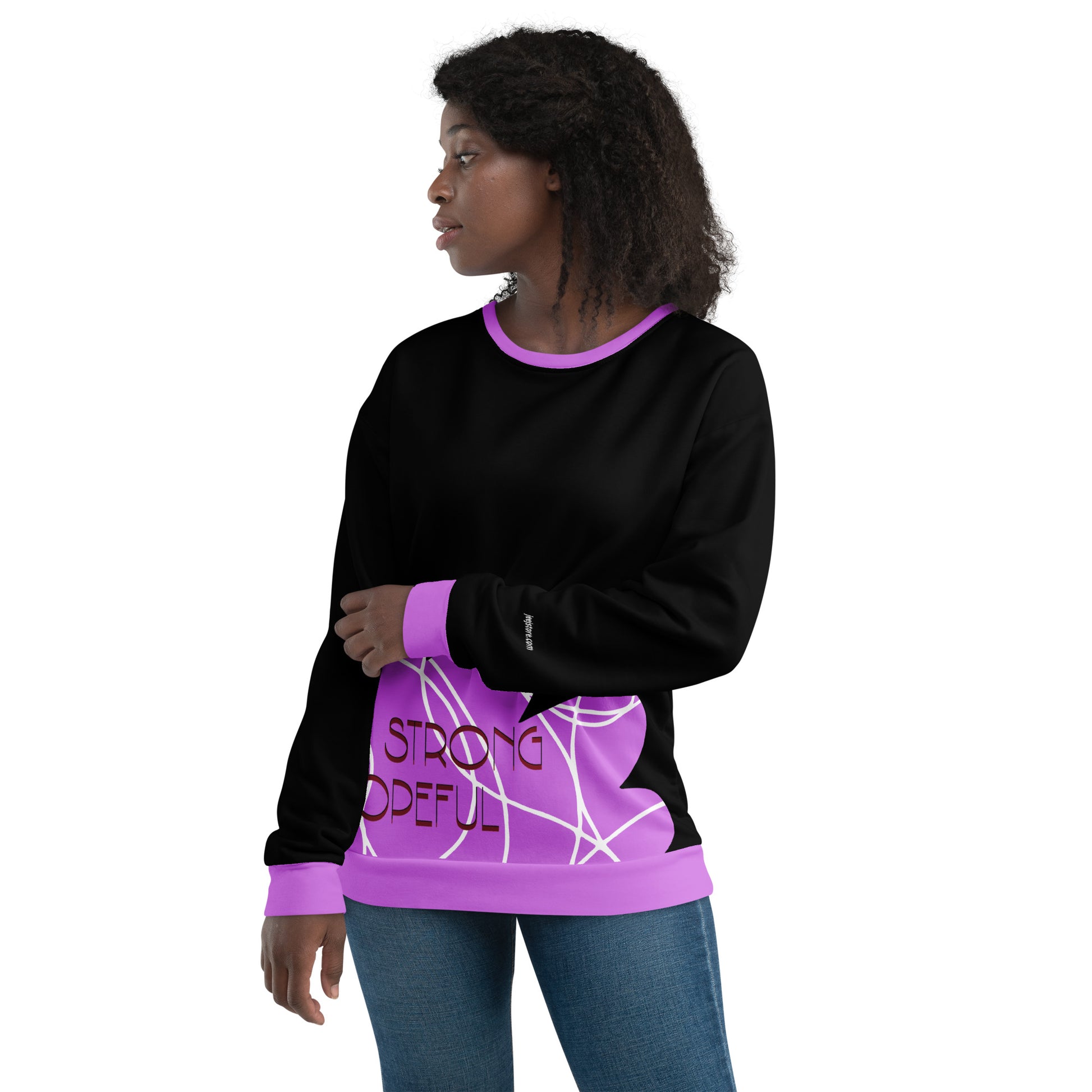 soft fleece sweatshirt