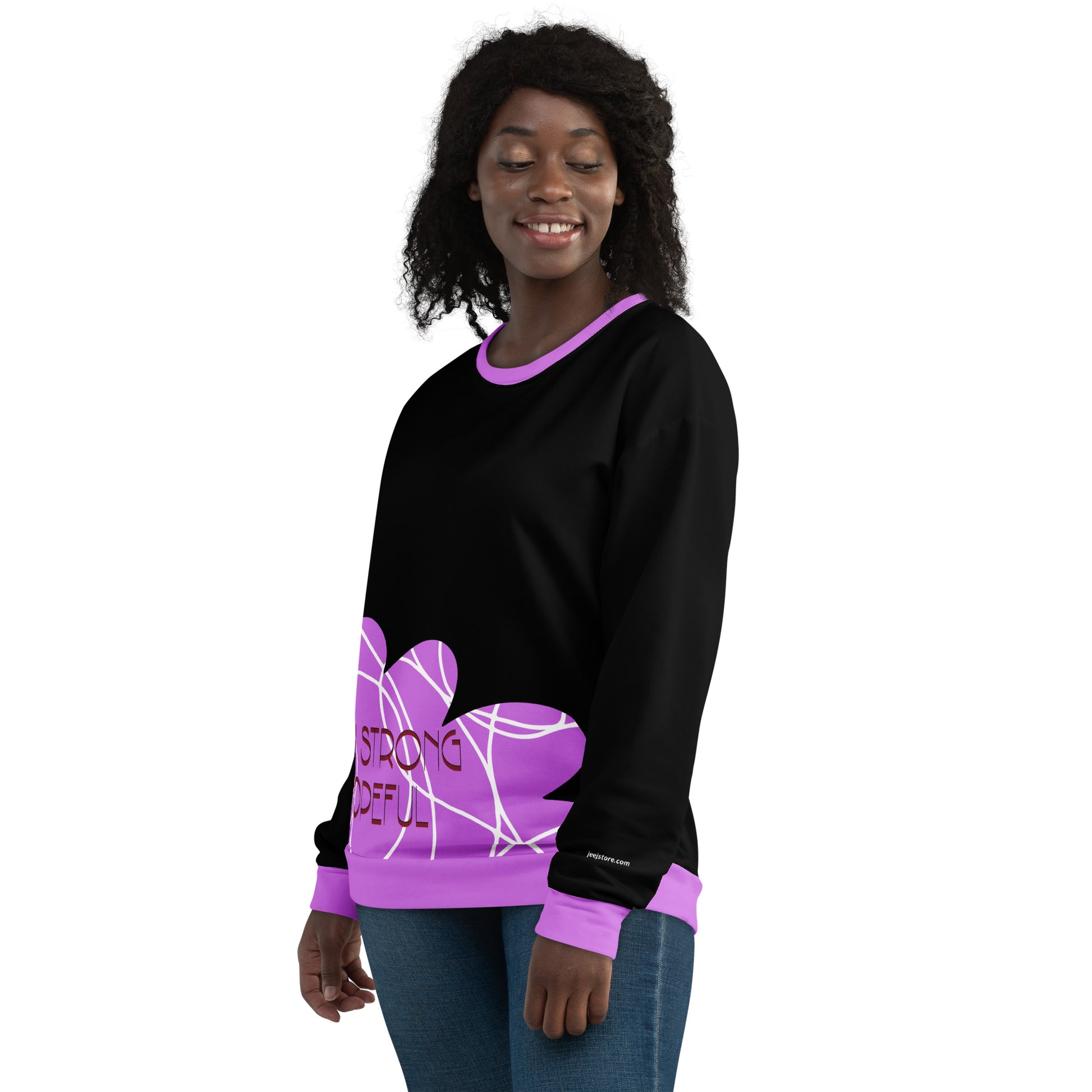 soft fleece sweatshirt