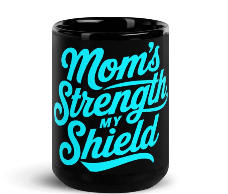 Black Glossy Mug